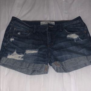 Abercrombie and Fitch size 6 jean shorts